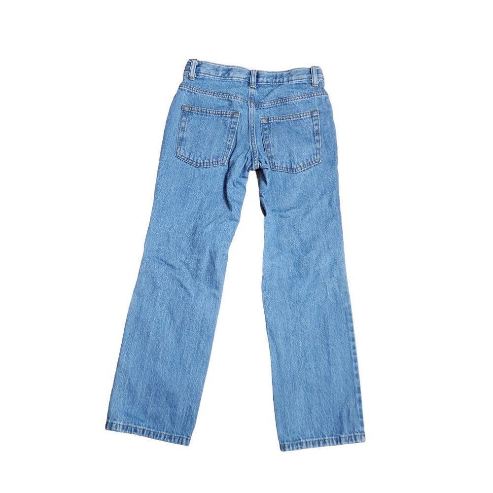 Cat & Jack Relaxed Straight Blue Jeans Size 8 Boys